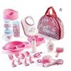 Image 1 : Prextex Baby Doll Accessories Set 18pcs