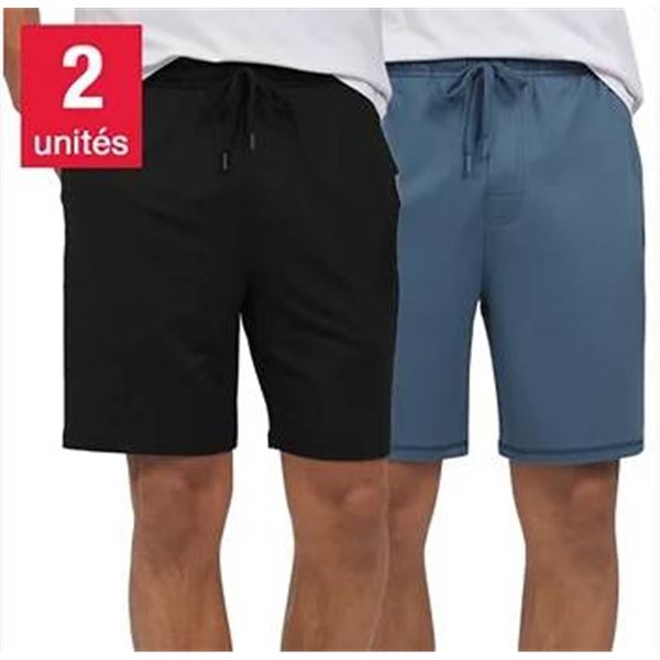 32 Degrees HEAT 2-Pack Lounge Shorts M