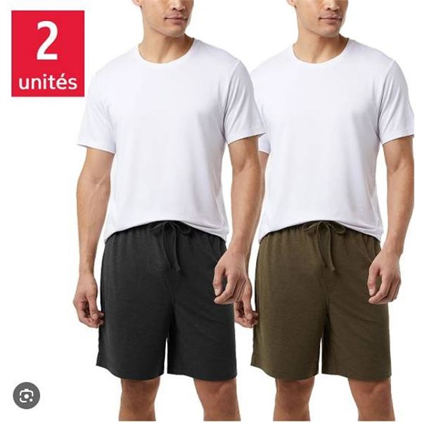 32 Degrees HEAT 2-Pack Lounge Shorts S/P