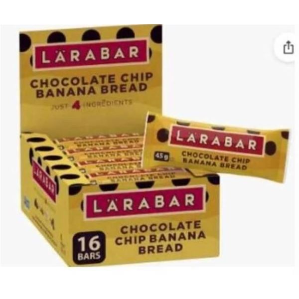 Larabar Chocolate Chip Banana Bread Bars 16 x 45g