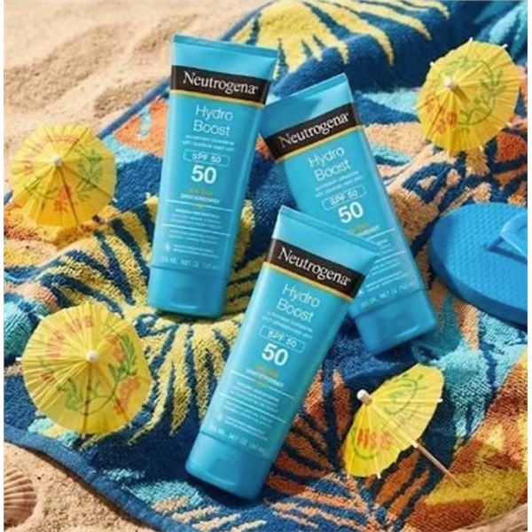 Set of 3 -Neutrogena Hydro Boost Sunscreen SPF 50 Set