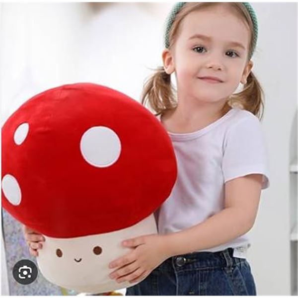 WeBingo Mushroom Plush Pillow 9 Inch