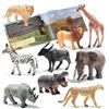 Image 1 : Prextex Safari Animal Models Set