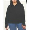 Image 1 : Buffalo Half Zip Black Hoodie, Size Large
