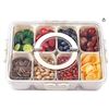 Image 1 : 8 compartment snackle Box