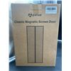 Image 3 : Apalus Classic Magnetic Screen Door, White