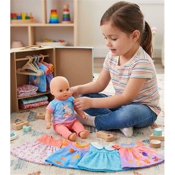 Doll Clothing Set, 7 Pieces