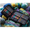 Image 1 : Teamoy Crochet Hook Case, Black, Empty Case only