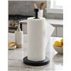 Image 1 : Metal Paper Towel Holder, Black