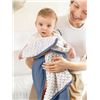Image 1 : Lulu Moon Minky Dot Baby Blanket 30x40"