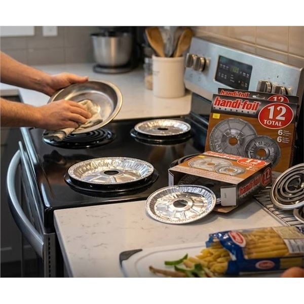 Handi-Foil Electric Burner Liners Lot of 5