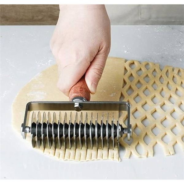 Stainless Steel Pastry Lattice Roller Cutter