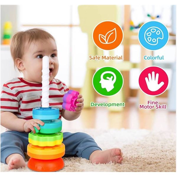 Kasebro Spinning Stacking Toy