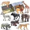 Image 1 : Prextex Safari Animal Model Set