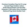 Image 3 : Canadian Flag 3x5 Ft Polyester 210D