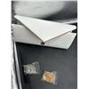 Image 4 : White Faux Leather Clutch Purse