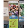 Image 2 : Pansy Pensee Super Chalon Seeds – 5 Packs of Mr. Fothergill’s