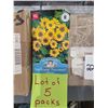 Image 2 : Sunflower Little Leo Seeds – 5 Packs of Mr. Fothergill’s