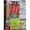 Image 2 : Carrot Nantes 2 Organic Seeds – 5 Packs of Mr. Fothergill’s