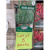 Image 2 : Herb Seeds – Rosemary – 5 Packs of Mr. Fothergill’s