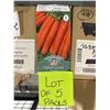 Image 2 : Touchon Carrot Seeds – 5 Packs of Mr. Fothergill’s