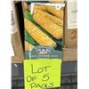 Image 2 : Corn (Sweet) Ambrosia F1 – – 5 Packs of Mr. Fothergill’s