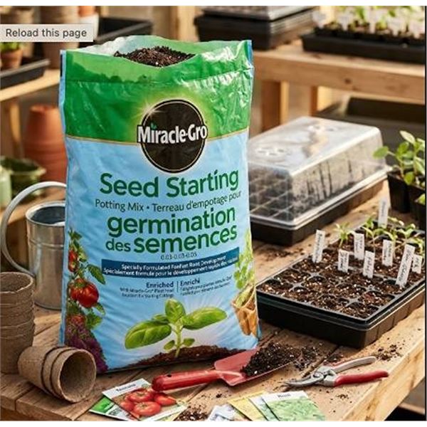 Miracle-Gro Seed Starting Potting Mix 8.8L