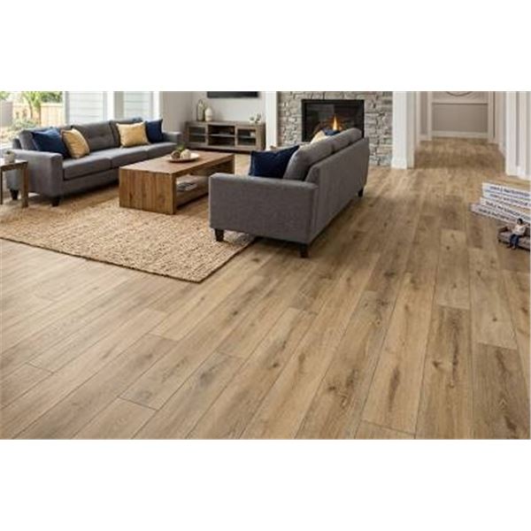 Box of Traktion Trailbreak waterproof vinyl rubberback flooring (24.70 SF)