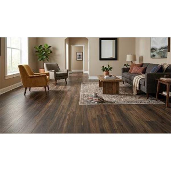 Box of Evoke Robson 4.5 Teak Luxury Vinyl Flooring (23.32 SF)
