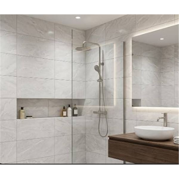 Palisade Waterproof Wall Tiles, 21 Square Feet ( 8 tiles)