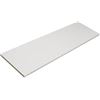 Image 1 : Case lot of 5 Rubbermaid 12x48 Inch White Multi-Purpose Shelf