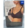 Image 2 : Jones New York Smooth Comfort Bra 2-Pack L/G