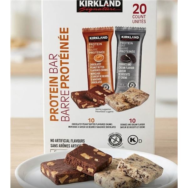 Kirkland Signature Protein Bar Variety Pack 20 x 60g