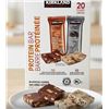 Image 1 : Kirkland Signature Protein Bar Variety Pack 20 x 60g