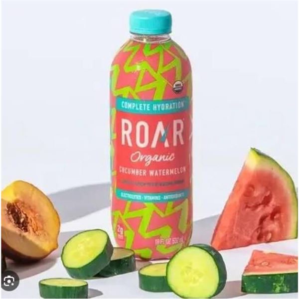 ROAR Organic Cucumber Watermelon 12-Pack x 532g