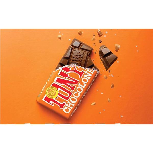 Tony's Chocolonely Bar Milk Chocolate Caramel 180g x 7
