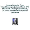 Image 3 : Hmseng Adjustable PC Tower Stand with Wheels