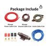 Image 1 : MOCNT Car Audio Wiring Kit With AGU Fuse Holder