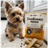 Image 1 : Lot of 8 Dogs DuoBones Minis Dog Chews 8 Per Pack