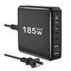 Image 1 : Bangfun 185W USB-C Charging Station, Model HNT-PC608, 7-Port