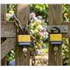 Image 1 : ShopMaster 1.5 Inch (40mm) Weather Resistant Laminated Steel Padlocks, Keyed Alike - 2 Pack