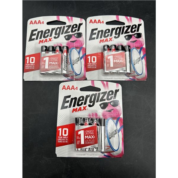 Energizer Max AAA Alkaline Batteries, 12pcs