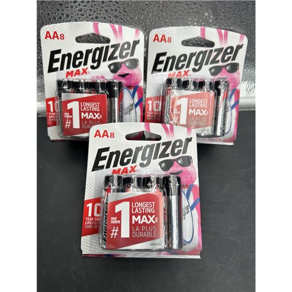 Energizer Max AA Batteries Packs (24 ct)