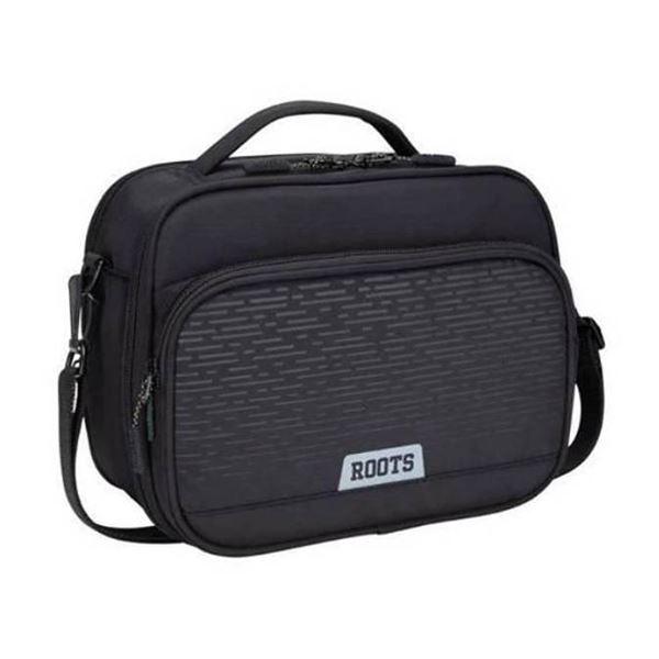 Roots Lunch Bag with Handle Black