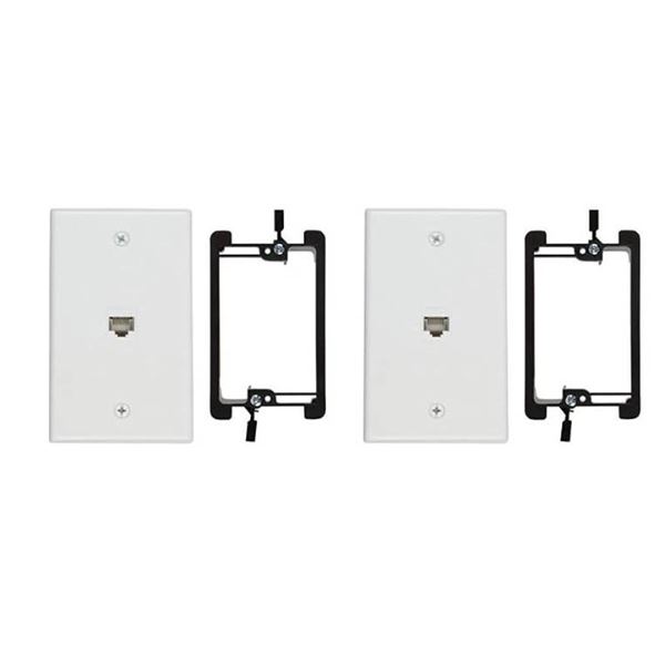 lot of 2 Buyer’s Point 1 Port Cat6 (2 Pack) Boxes