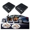 Image 1 : Lot of 2 - Fangfei 2x Custom Logo Wireless LED Projector Car Door Step Courtesy Welcome Lights