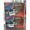 Image 2 : Lot of 2 - Fangfei 2x Custom Logo Wireless LED Projector Car Door Step Courtesy Welcome Lights