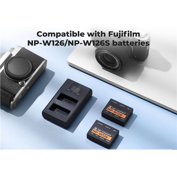 K&F Concept NP-W126 Battery Charger Kit
