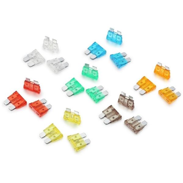 CAL-HAWK 120-Piece Car Fuse Set