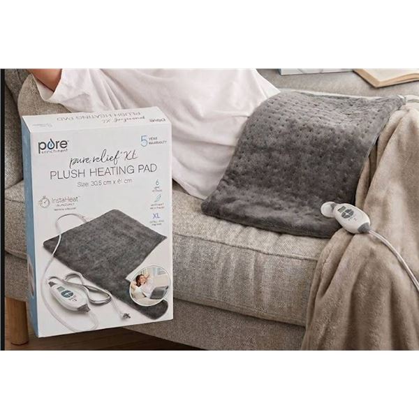 Pure Enrichment XL Plush Heating Pad